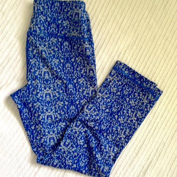 90 Degree By Reflex Pants - 90 Degree by Reflex Dope Capri Leggings/Yoga Pants